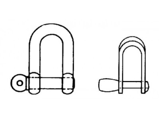 DIN 82101 Съединителни скоби за вериги